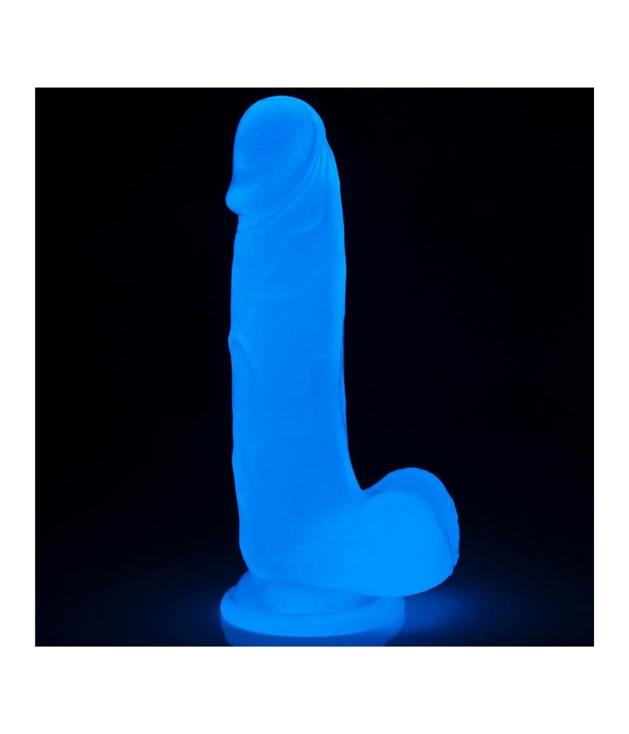 Dildo Lumino 75 Luz Azul