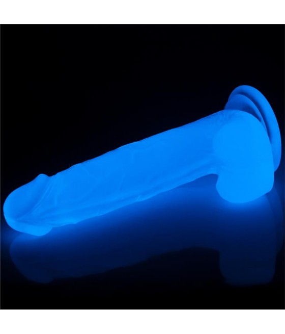 Dildo Lumino 75 Luz Azul