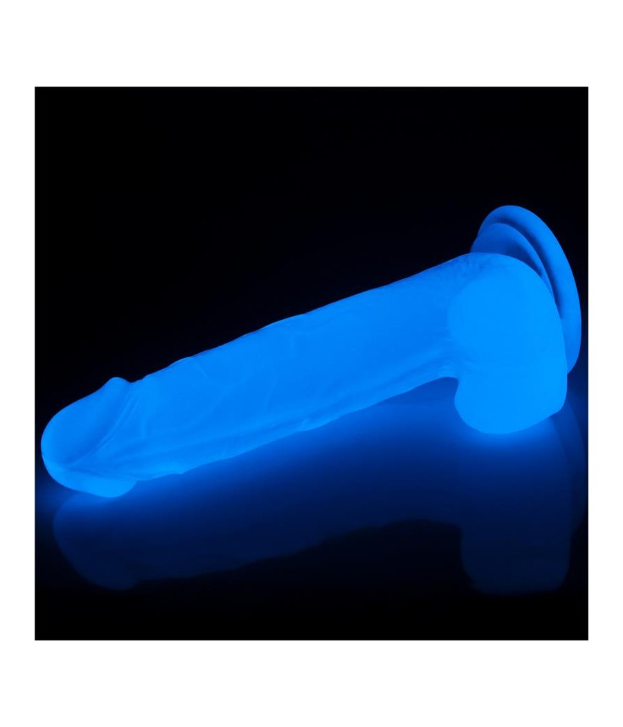 Dildo Lumino 75 Luz Azul