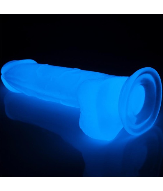 Dildo Lumino 75 Luz Azul