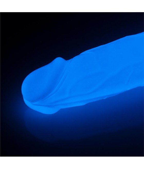 Dildo Lumino 75 Luz Azul