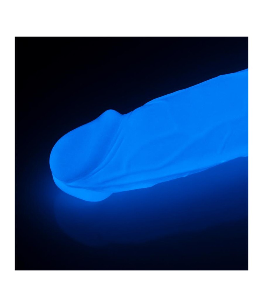 Dildo Lumino 75 Luz Azul