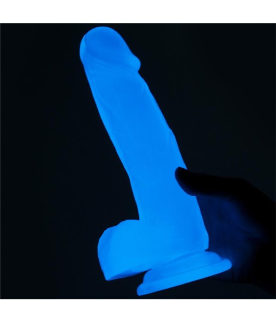 Dildo Lumino 75 Luz Azul