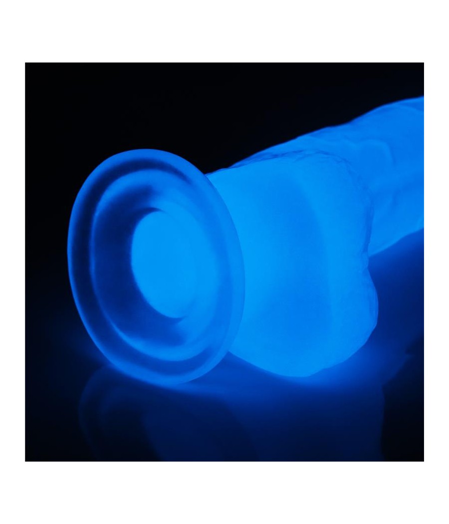 Dildo Lumino 75 Luz Azul