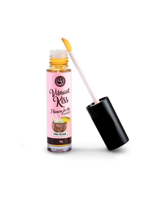 Lip Gloss Vibrant Kiss Sabor Pina Colada