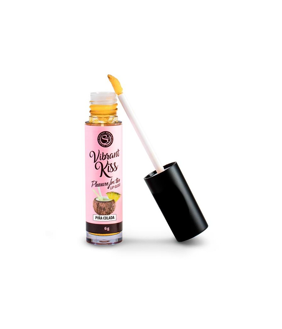 Lip Gloss Vibrant Kiss Sabor Pina Colada