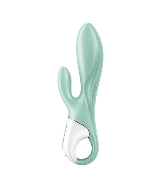 Vibrador con Funcion de Inflado Air Pump Bunny 5 con APP Satisfyer Connect