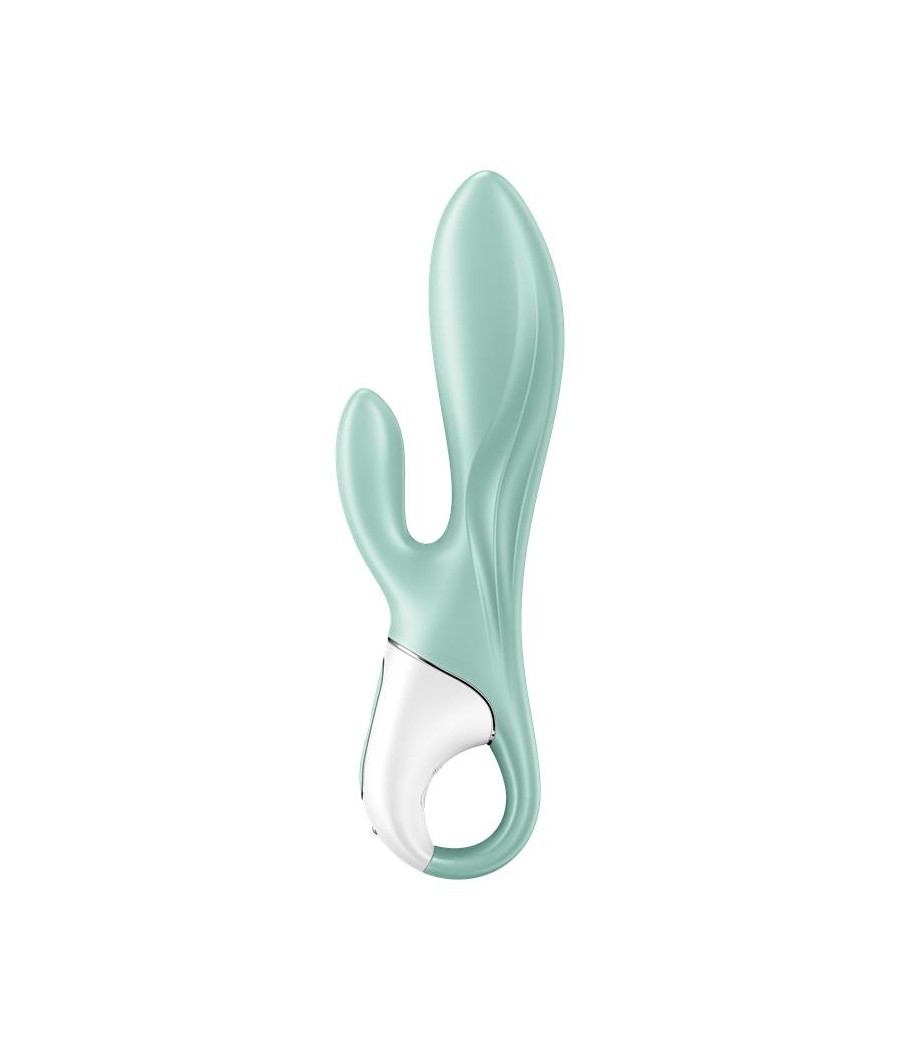 Vibrador con Funcion de Inflado Air Pump Bunny 5 con APP Satisfyer Connect