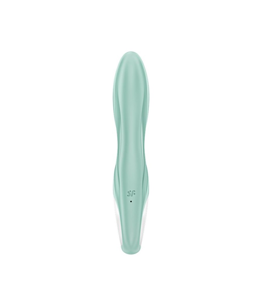 Vibrador con Funcion de Inflado Air Pump Bunny 5 con APP Satisfyer Connect