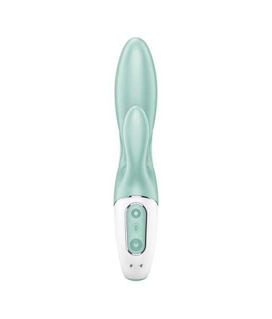 Vibrador con Funcion de Inflado Air Pump Bunny 5 con APP Satisfyer Connect