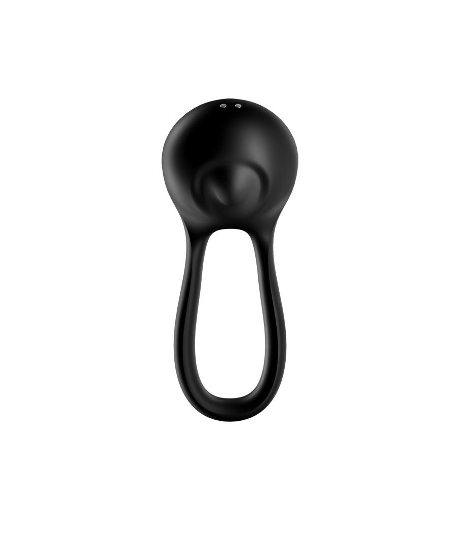 Anillo para el Pene Majestic Duo USB Negro