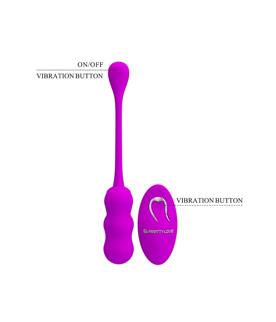 Leshy Huevo Vibrador con Control Remoto USB