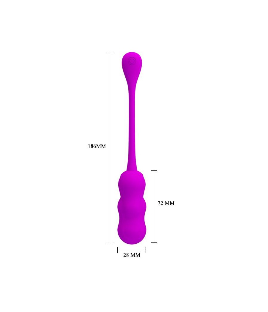 Leshy Huevo Vibrador con Control Remoto USB