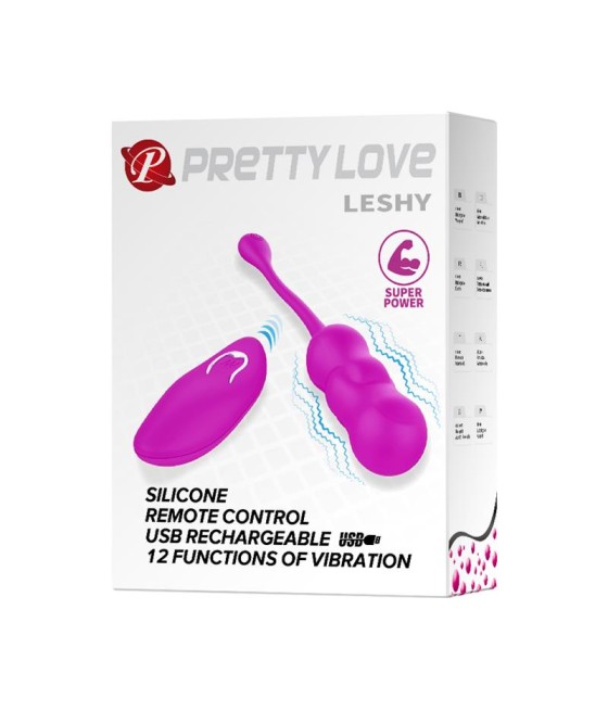 Leshy Huevo Vibrador con Control Remoto USB