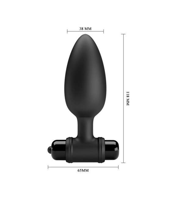 Plug Anal con Vibracion Vibra Butt Plug II USB