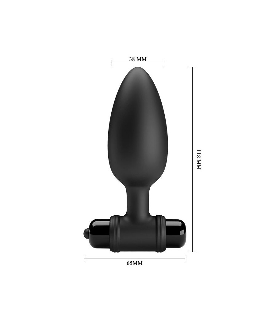 Plug Anal con Vibracion Vibra Butt Plug II USB