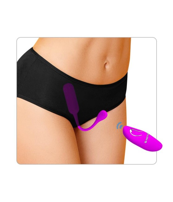 Lechies Huevo Vibrador con Control Remoto USB