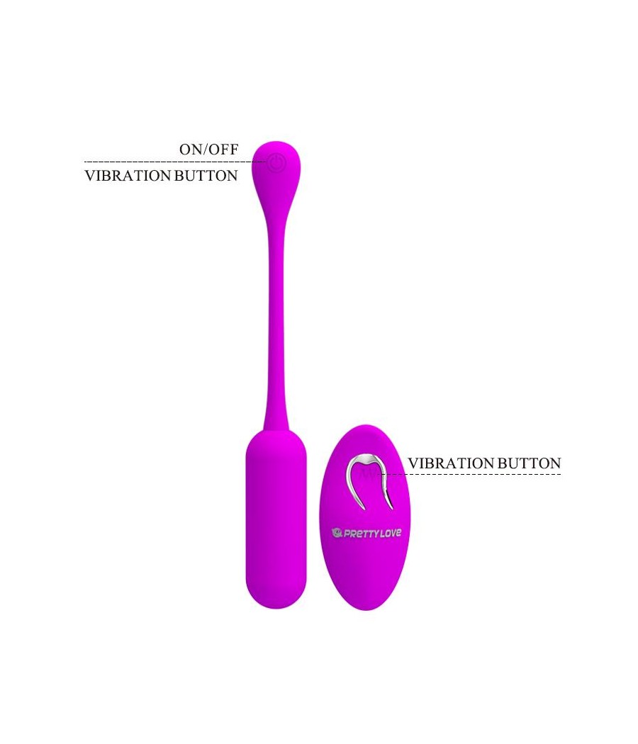 Lechies Huevo Vibrador con Control Remoto USB