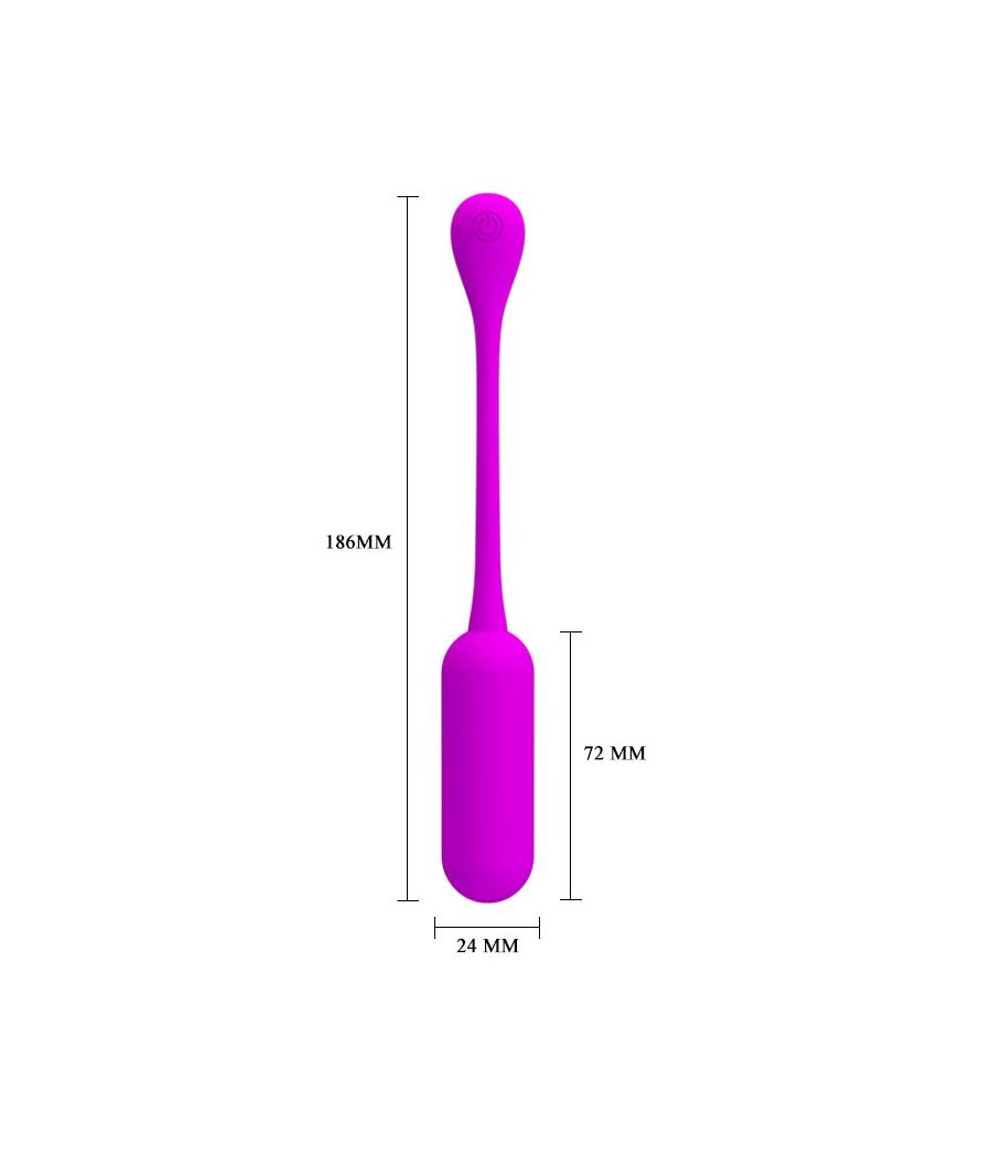 Lechies Huevo Vibrador con Control Remoto USB