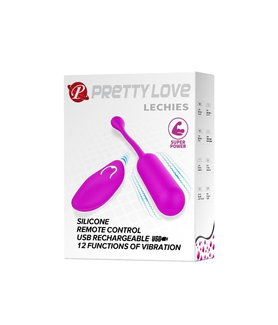 Lechies Huevo Vibrador con Control Remoto USB