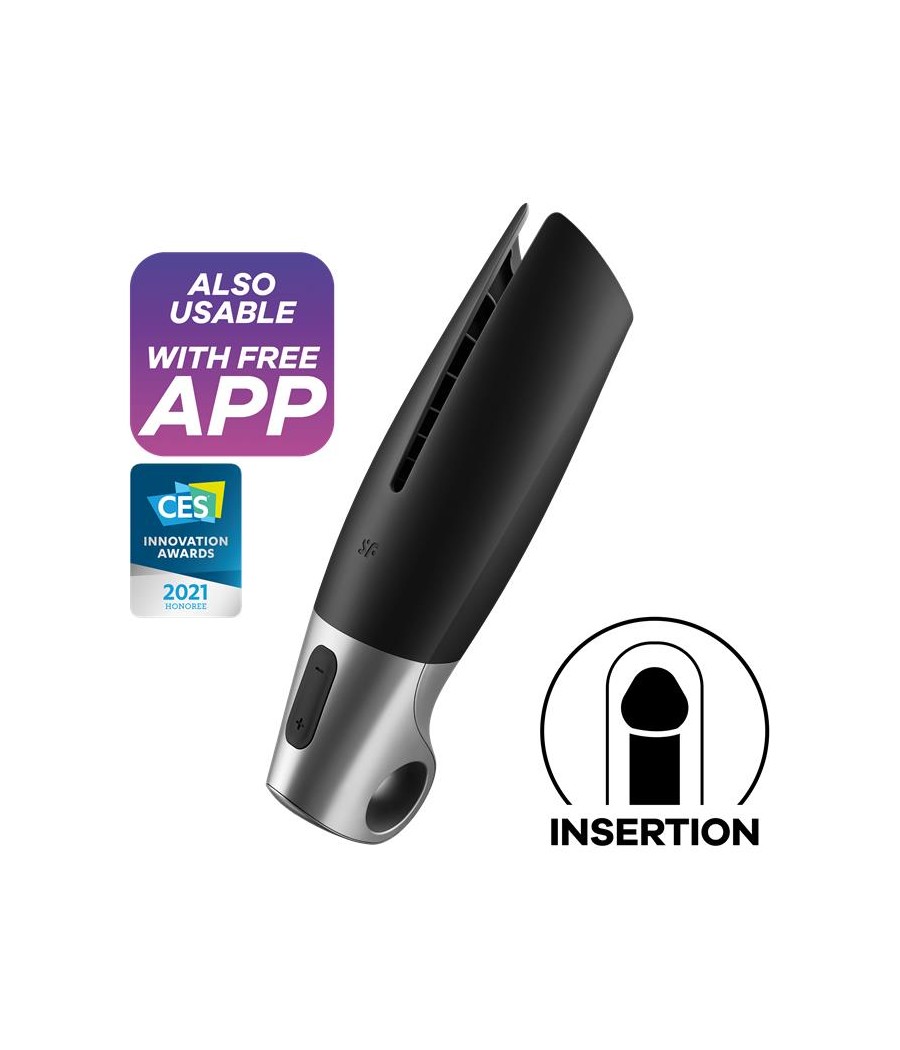 Masturbador Power Masturbator con APP Satisfyer Connect