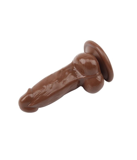 Dildo Jumbo Jack 6 con Vibracion marron