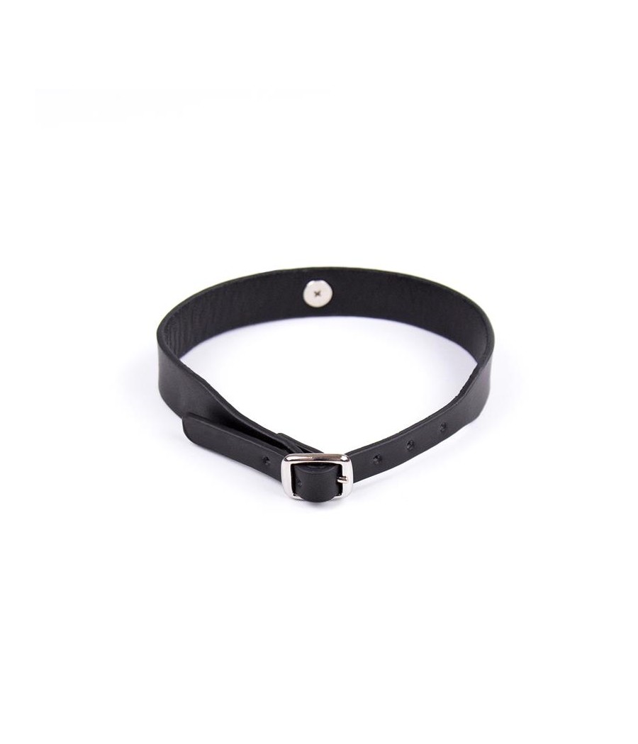 Collar con Cascabel Ajustable 43 cm Negro