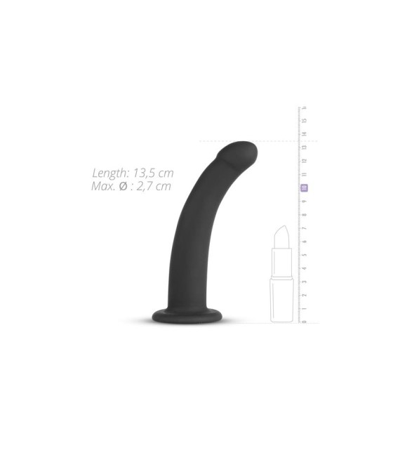 Arnes con Dildo de Silicona Negro