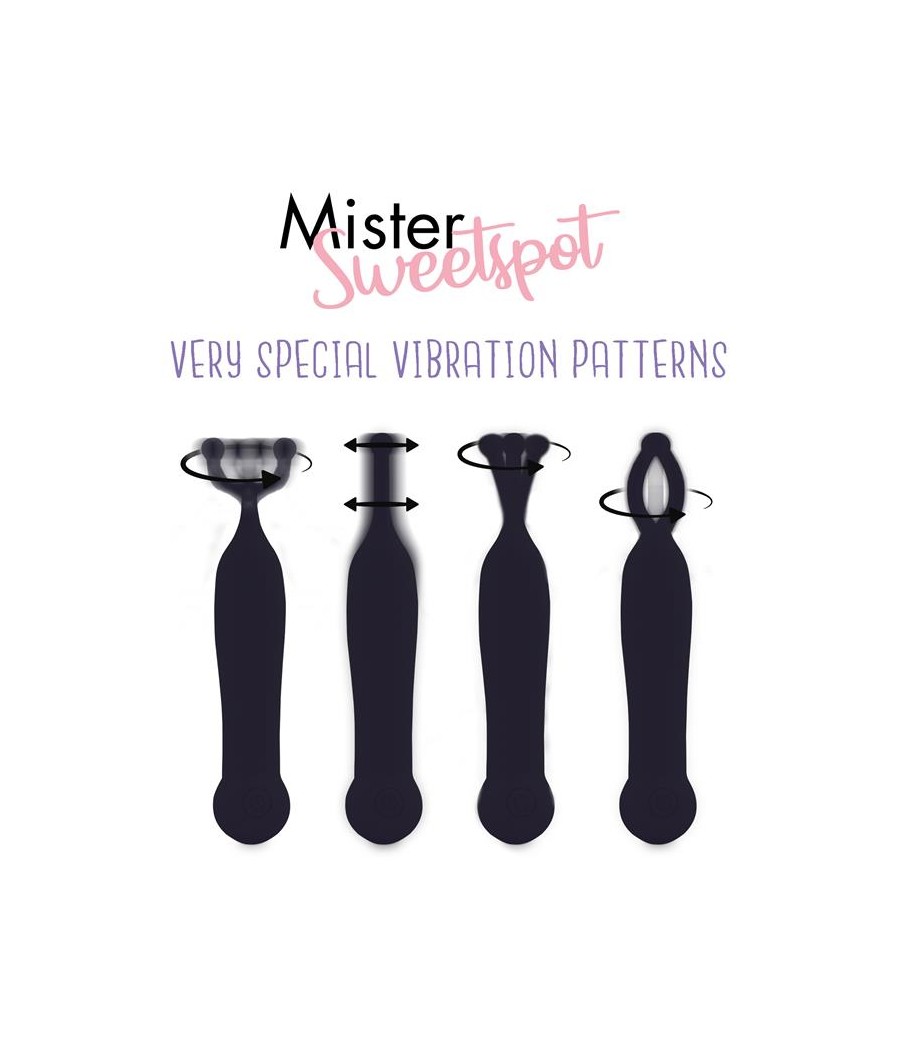 Vibrador Mister Sweetspot Negro