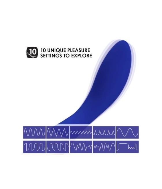 MONA WAVE Vibrador Punto G Azul MediaNoche