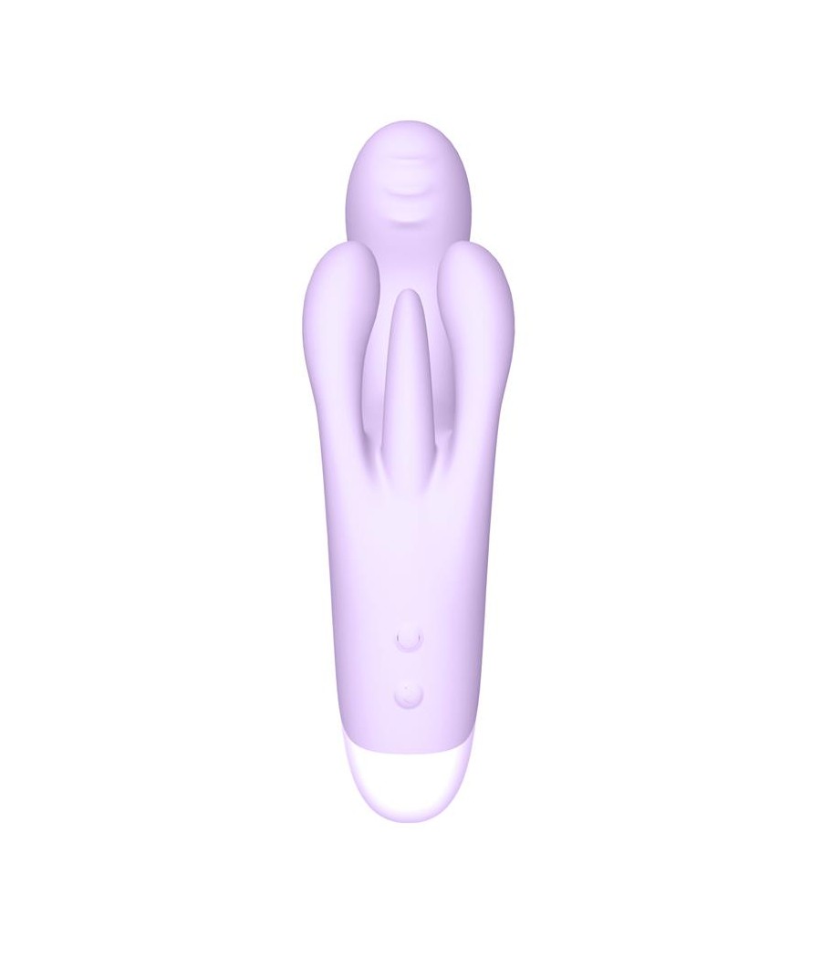 Brightlilac Vibrador Triple Motor Ergonomico USB Silicona