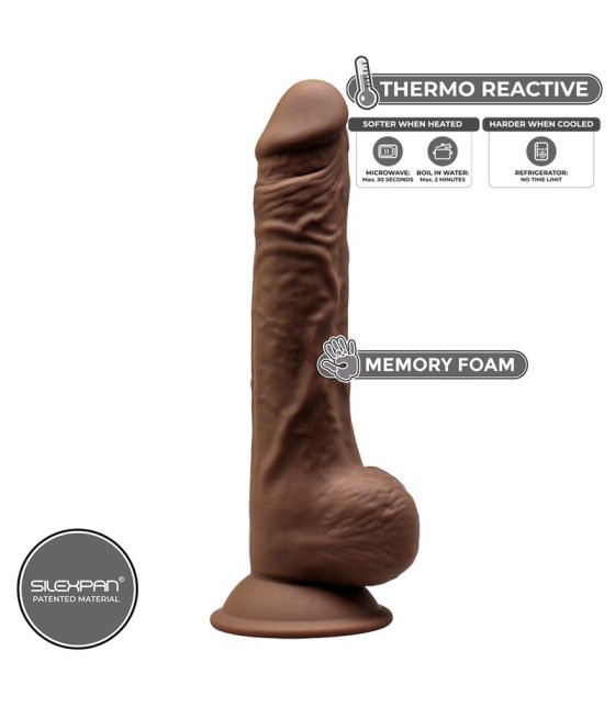 Dildo Dual Density Mod 1 95 Marron