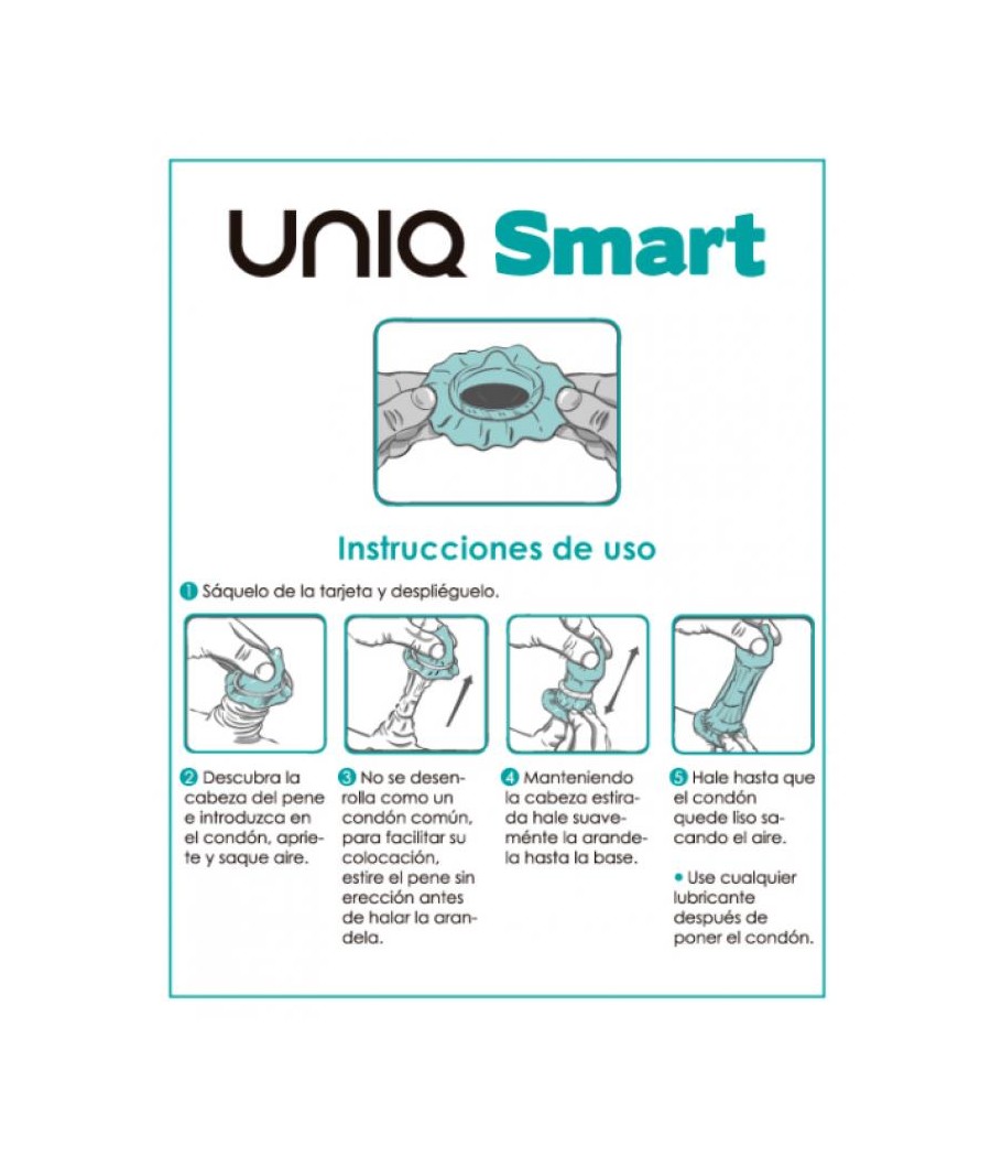 Preservativos sin Latex Smart 3 Unidades