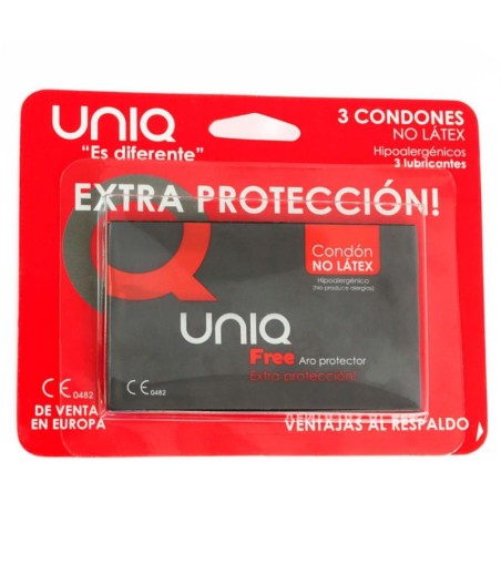 Preservativos Free Condoms sin Latex 3 Unidades