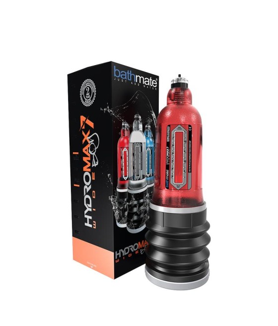 Bomba para el Pene Hydromax7 Wide Boy Rojo