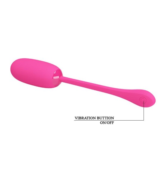 Huevo Vibrador Julius USB Silicona Rosa