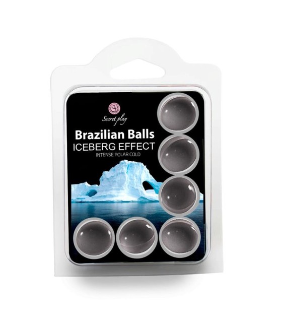 Set 6 Brazilian Balls Efecto Frio Iceberg