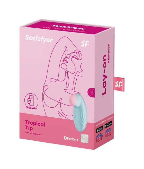 Tropical Tip con APP Satisfyer Connect Light Blue