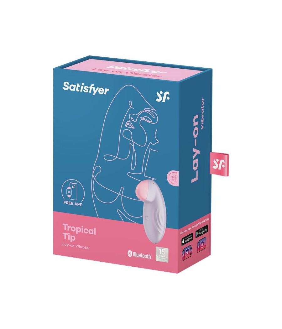 Tropical Tip con APP Satisfyer Connect Lila