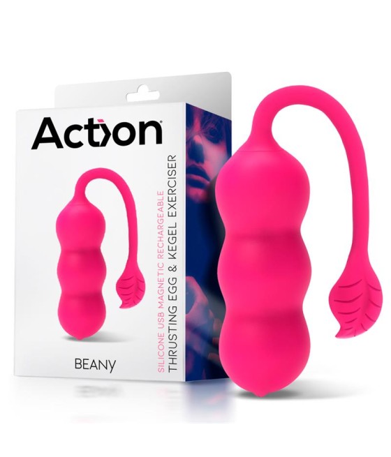 Beany Huevo Vibrador y Entrenador Suelo Pelvico con Empuje