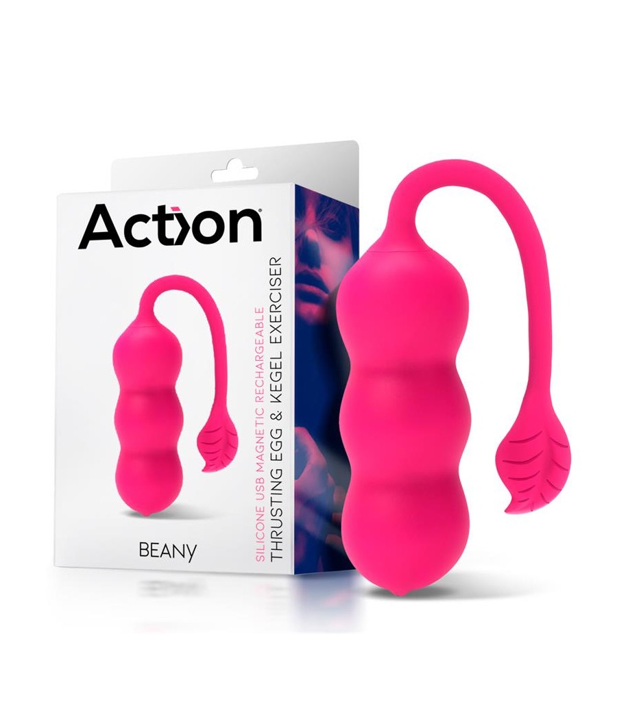 Beany Huevo Vibrador y Entrenador Suelo Pelvico con Empuje