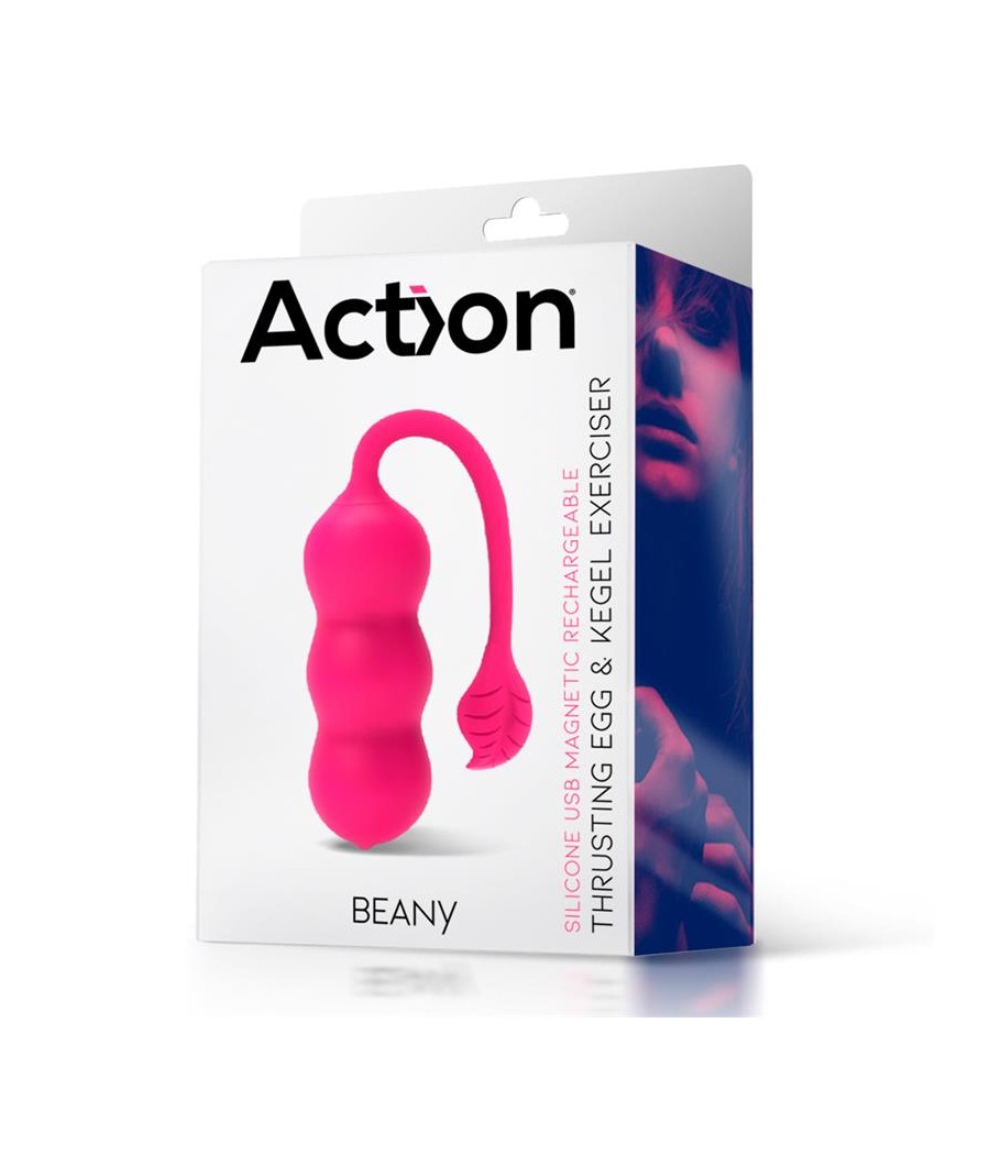 Beany Huevo Vibrador y Entrenador Suelo Pelvico con Empuje