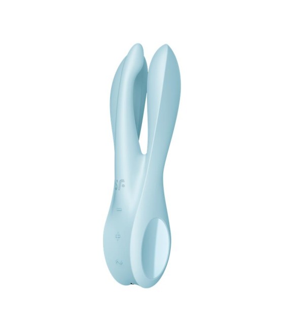 Vibrador Threesome 1 Light Azul