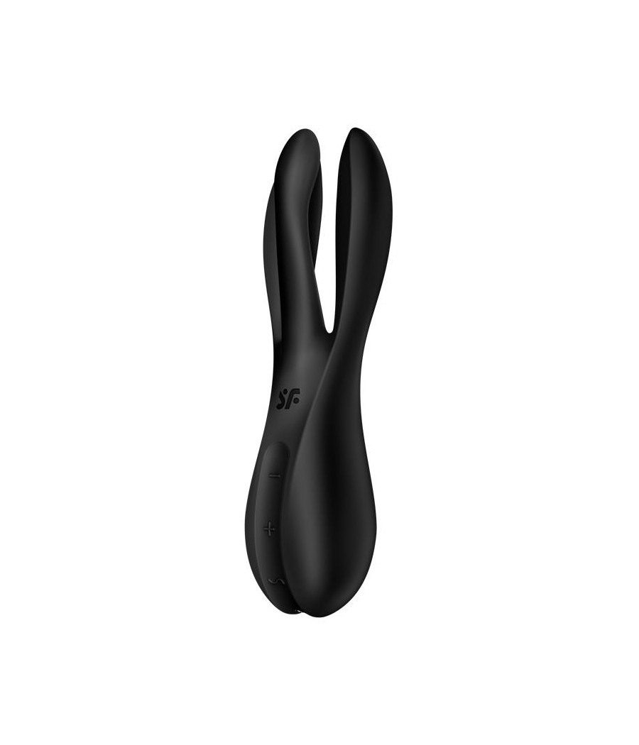 Vibrador Threesome 2 Negro