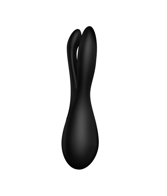 Vibrador Threesome 2 Negro