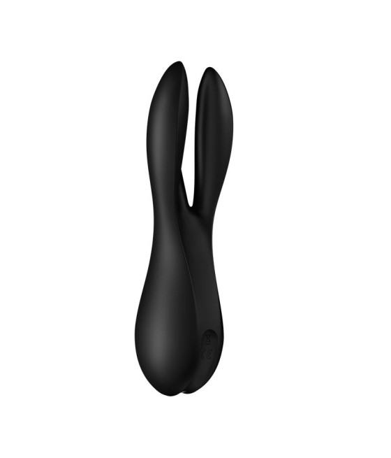 Vibrador Threesome 2 Negro