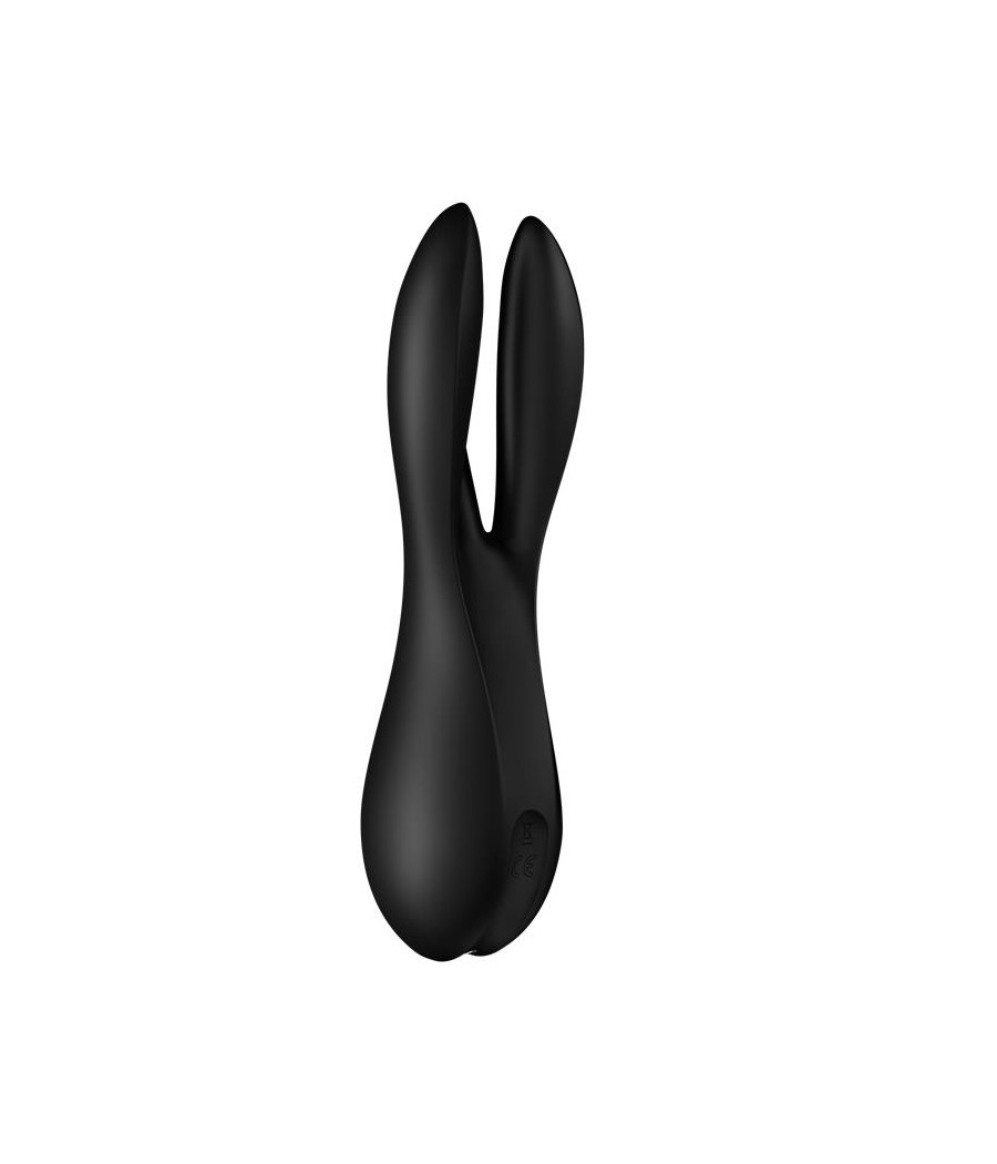 Vibrador Threesome 2 Negro