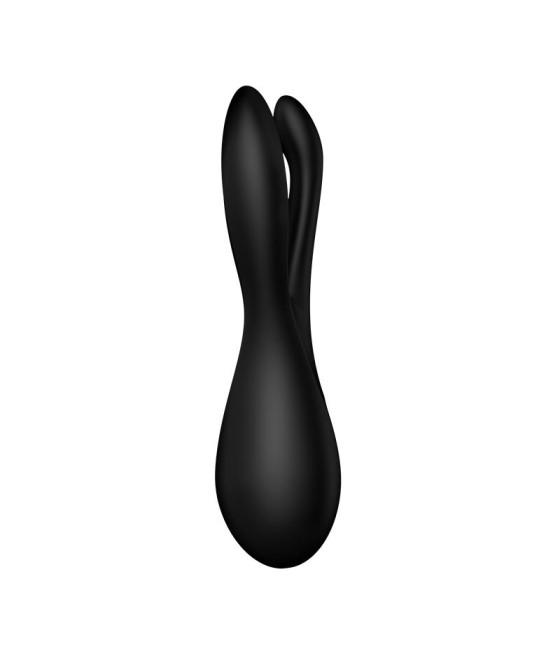 Vibrador Threesome 2 Negro