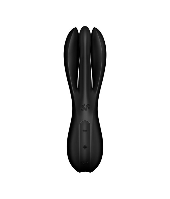 Vibrador Threesome 2 Negro