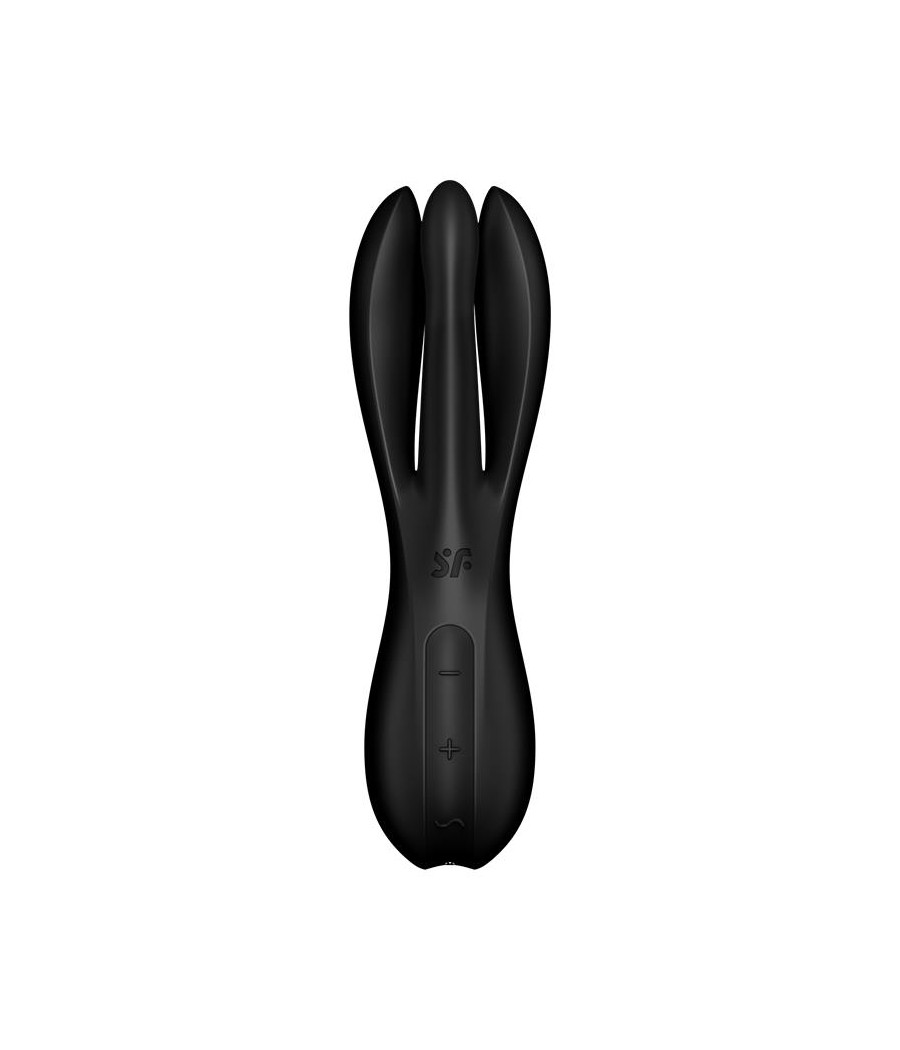 Vibrador Threesome 2 Negro